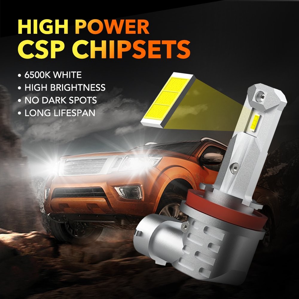 2/4/6X Combo2 H11 H8 LED Headlight Kit Super Bright Low Beam Bulb Canbus 6500K