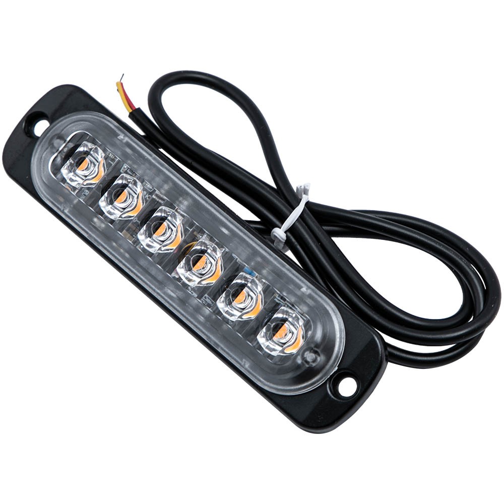 High Power LED Light Yellow Diecast Aluminum Housing For Off road vehicle Yellow