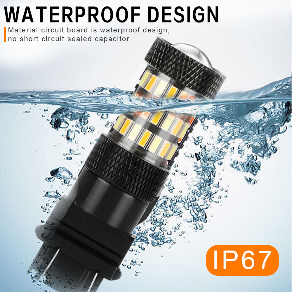 For Dodge Ram 1500 2500 3500 3000K Amber 4014 SMD Bright LED Turn Signal Light
