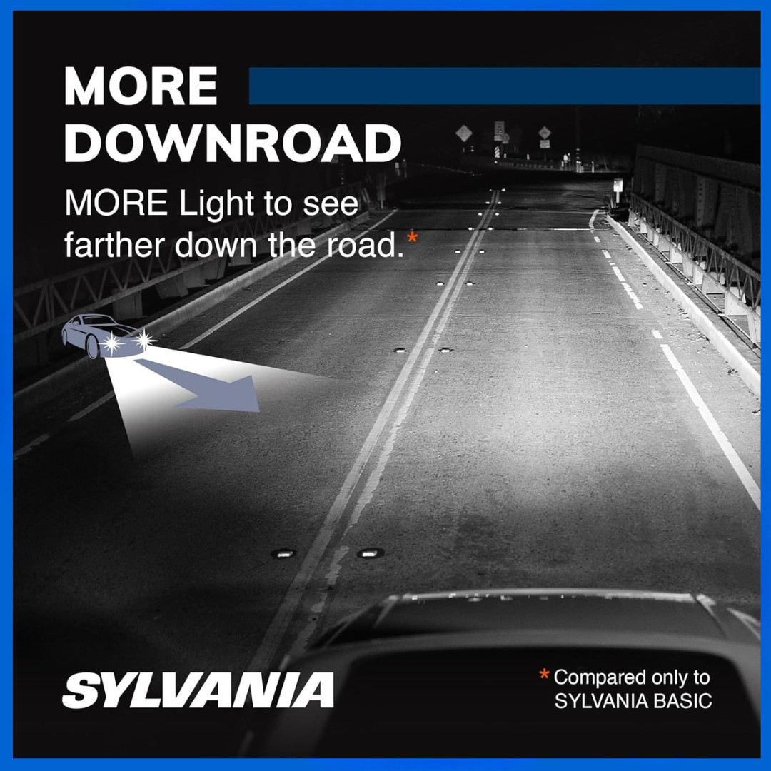 SYLVANIA H11 SilverStar Halogen Headlight Bulbs High/Low Beam Fog 2 Pack