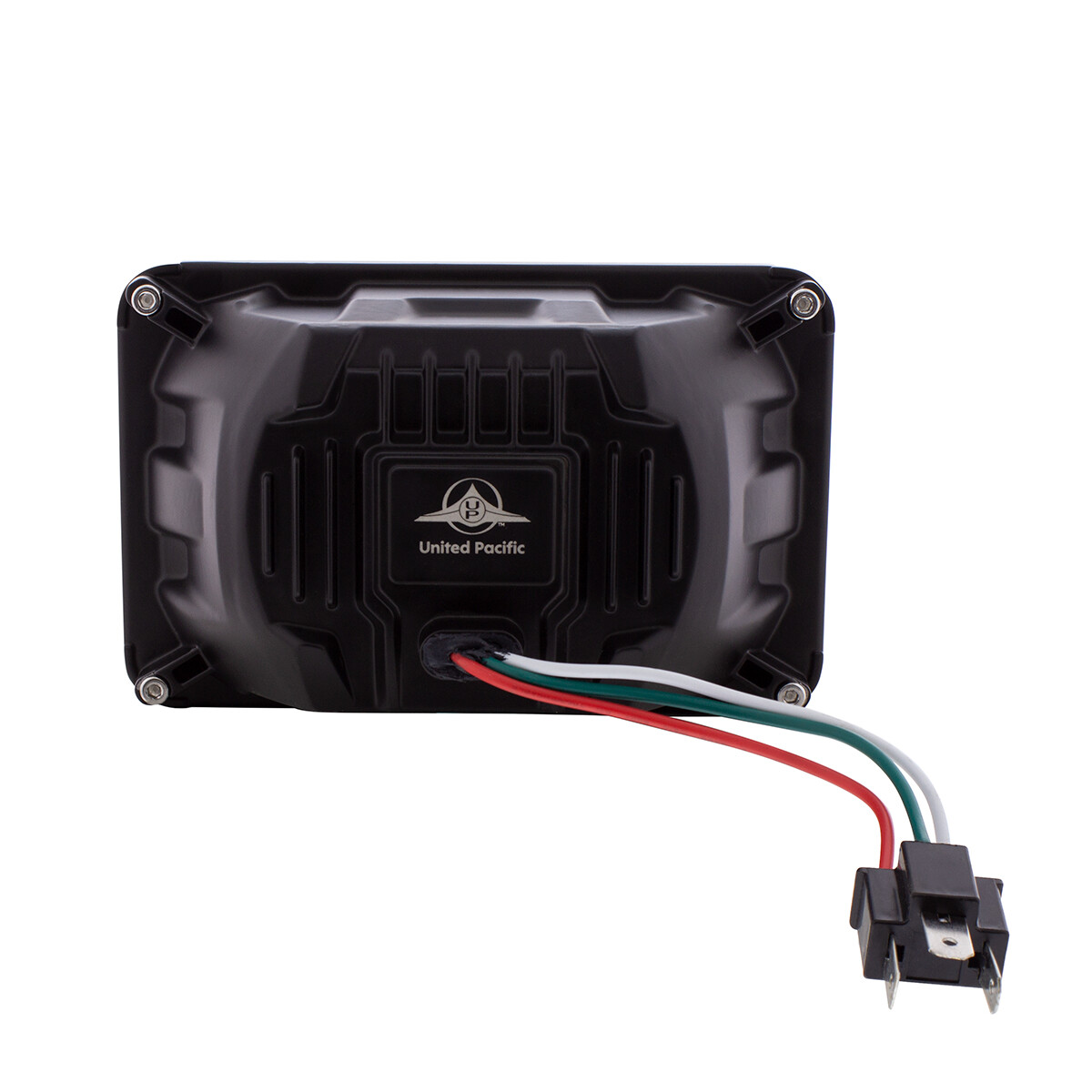 UPI ULTRALIT – Heated 4″ X 6″ LED Headlight With Glass Lens & Aluminum Housing