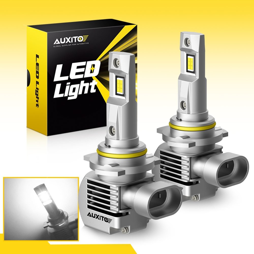 AUXITO 9012 HIR2 LED Headlight Bulb High Low White Super Bright Beam 80000LM Q16