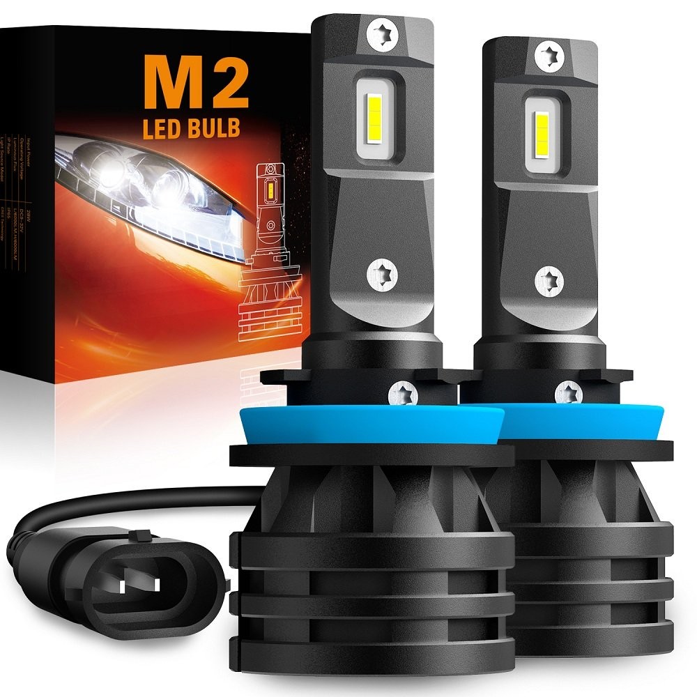 AUXITO H11 9012 9006 9005 LED Headlight Bulbs High Low Beam 30000LM 6500K