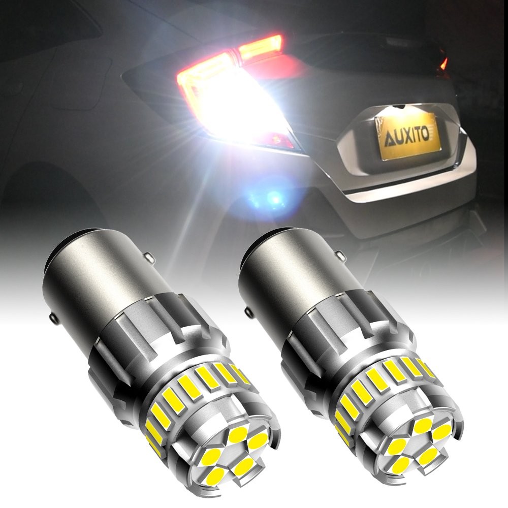 1157 23-SMD LED Tail Brake Stop Reverse Parking Light Bulbs 6000K Super White