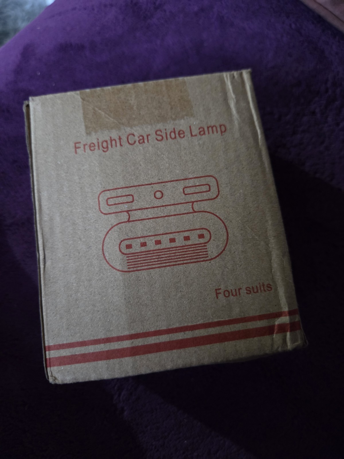Four Suits 4 Pc Trailer Side Marker Lights 12V BNIB