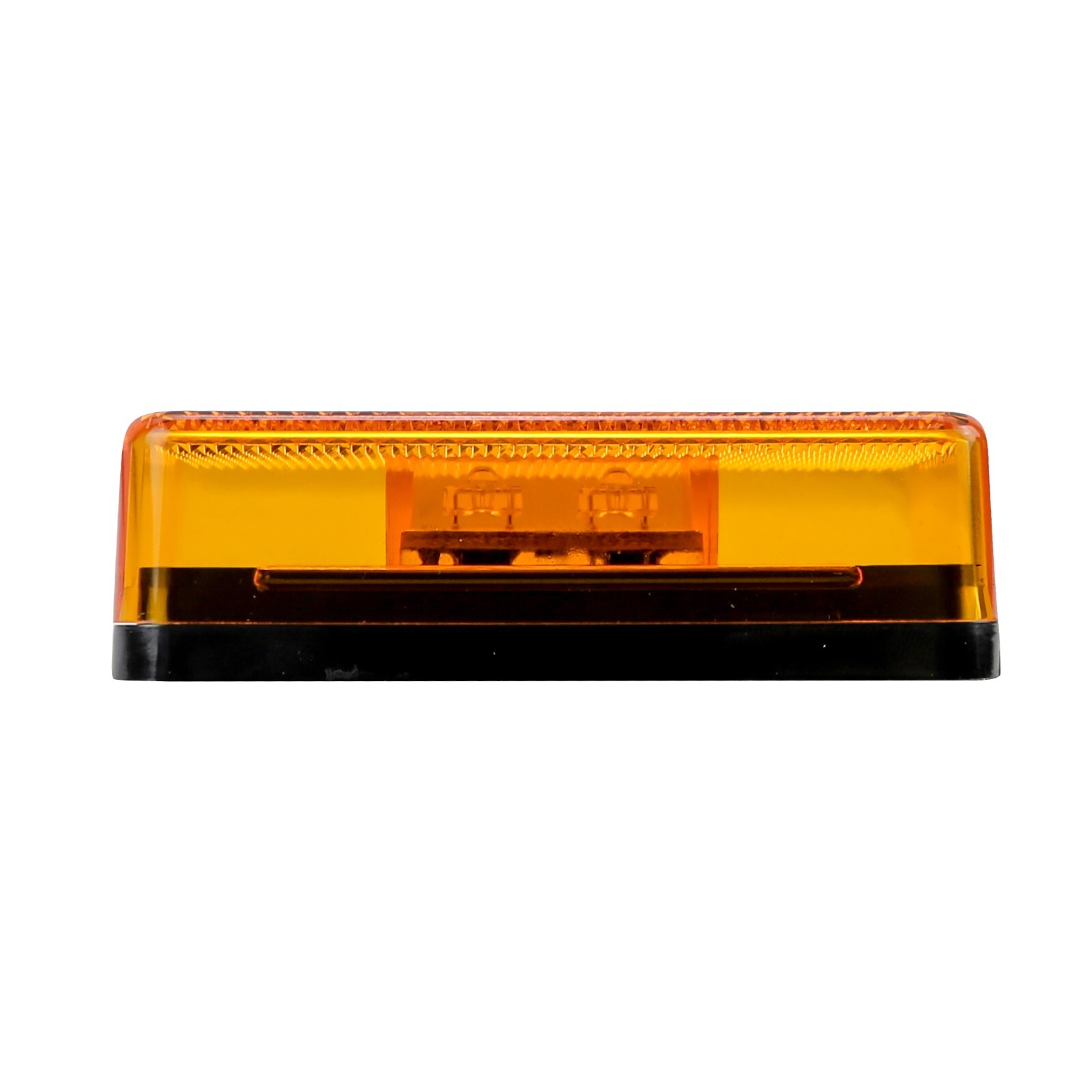 2X Red & Amber 2 LED Side Marker Indicator Lights Car Truck Trailer 3″ x 2″