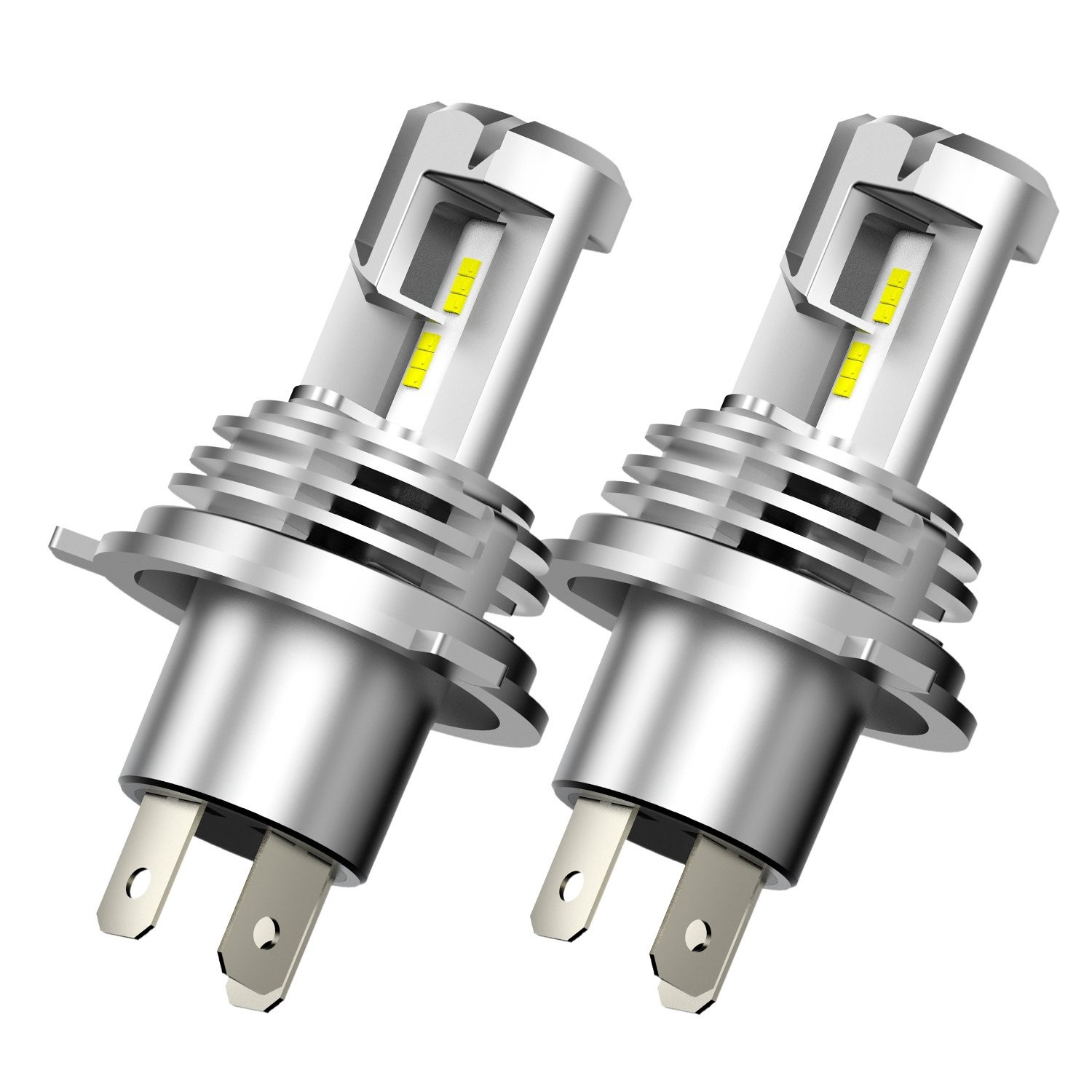 2/4X H4 9003 High Low Beam Combo 2 Super White 80000LM Kit LED Headlight Bulb EK