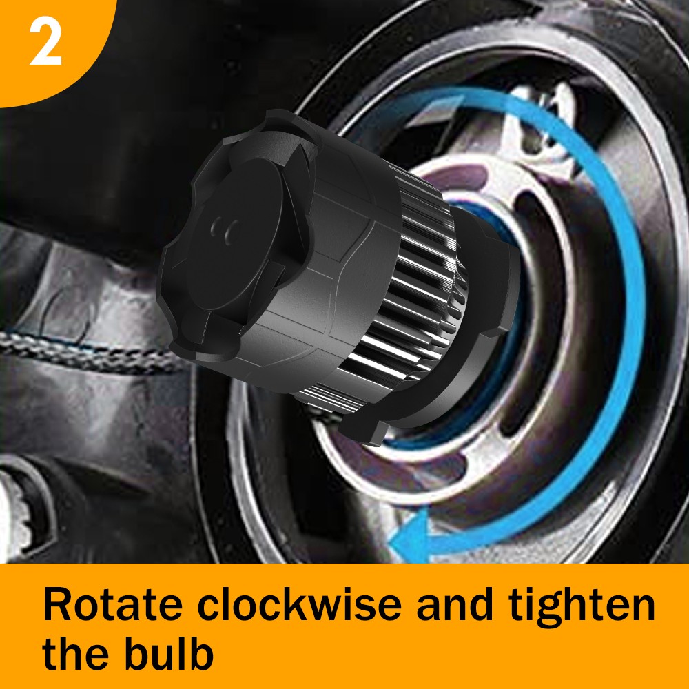 For Ford F-150 2015-2021 LED Headlight Kit Bulbs Super Bright 72000LM Cool White