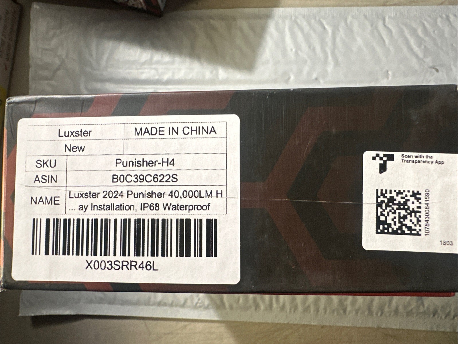 Luxster: Punisher-H4/9003 LED Bulbs-40,000LM H13/ 2024Punisher IP68 Waterproof