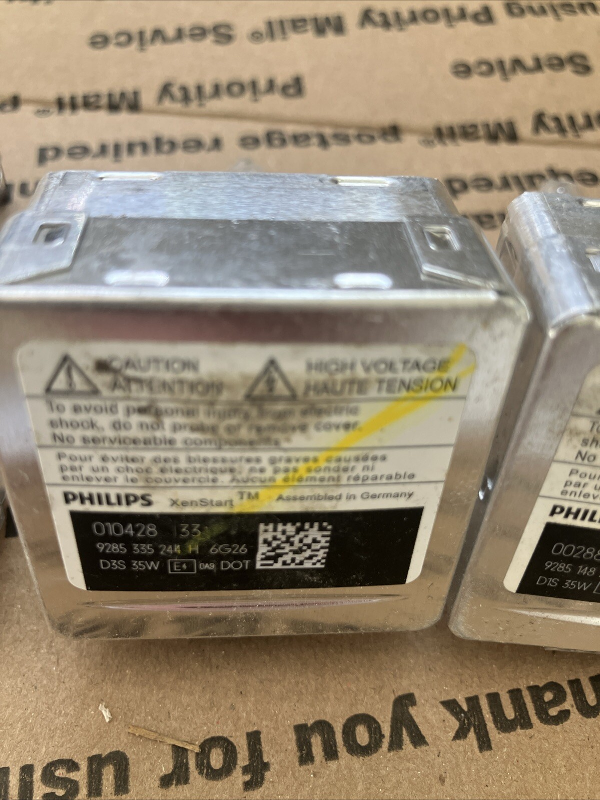 PHILIPS D3S XenStart HID XENON Headlight Bulb 42403C1 4200K D3S 35W 008566 11