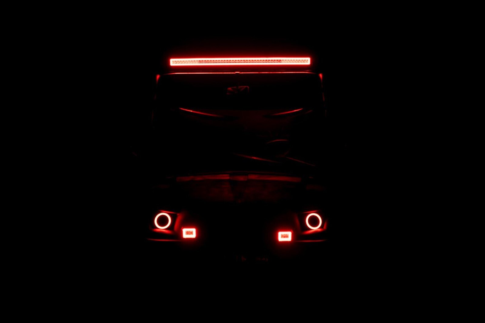For Car Headlight & Fog Lights LED RGB Rings Halo Rings Angel eyes 40mm to 140mm