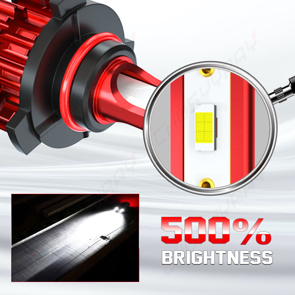 Fit Chevrolet Avalanche 2007-2013 Front LED Headlight Bulbs High Bright Kit 2x