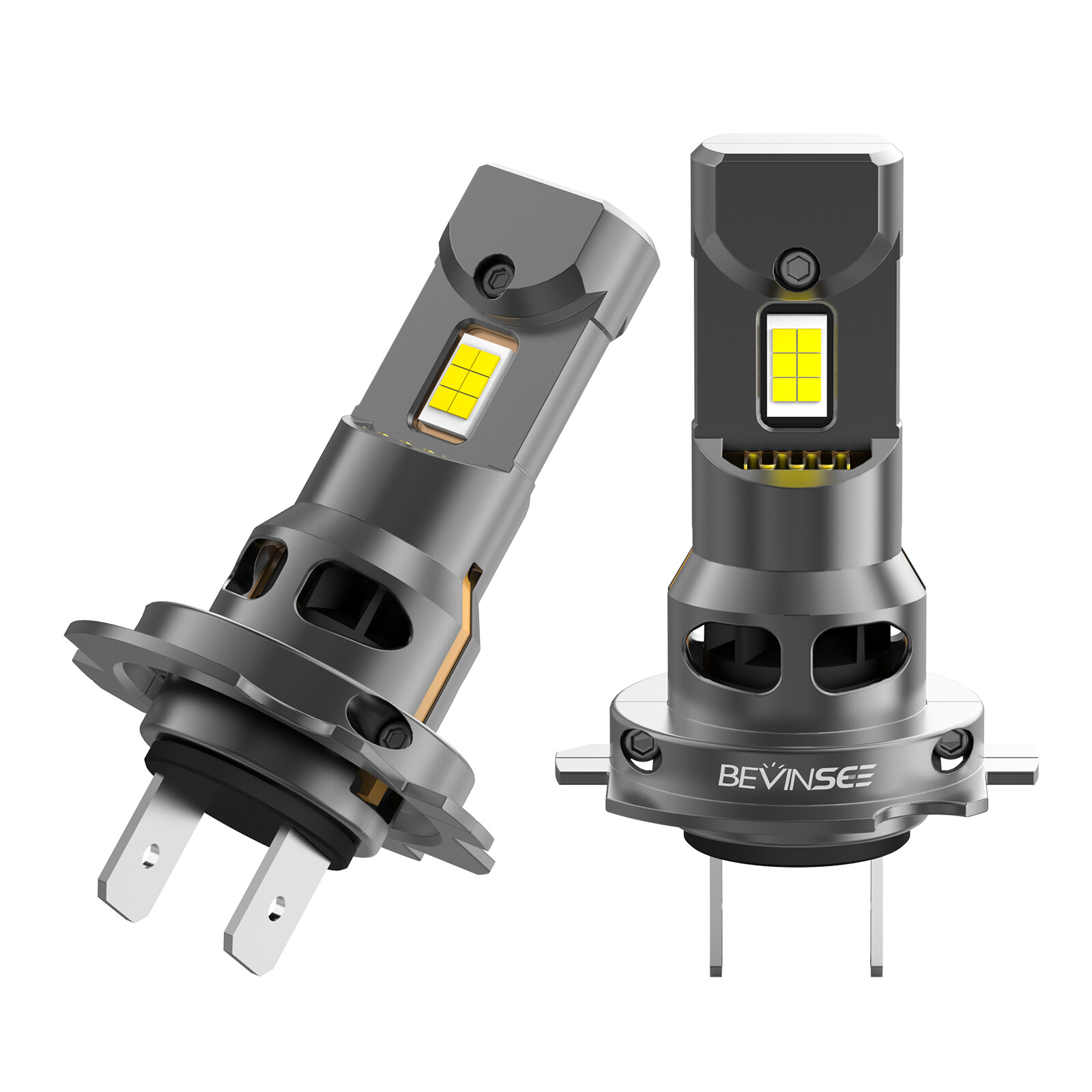 H7 LED Headlight Bulbs 70W 6000K for Kia Sorento 2003-2006 2014-2020 Cold White
