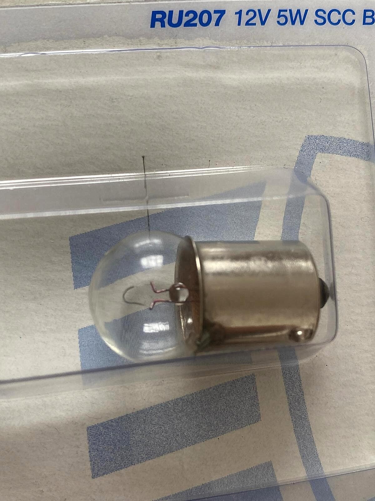 BRAND NEW RING AUTOBULB R207 12V 5W SCC BA15S SIDE & TAIL CAR BULB 5011274120719