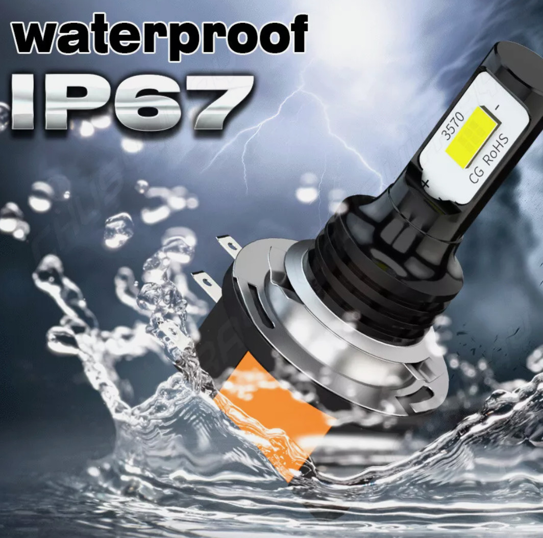 H15 LED Headlight High Beam DRL Bulbs For Mercedes-Benz 2500 2019-2020