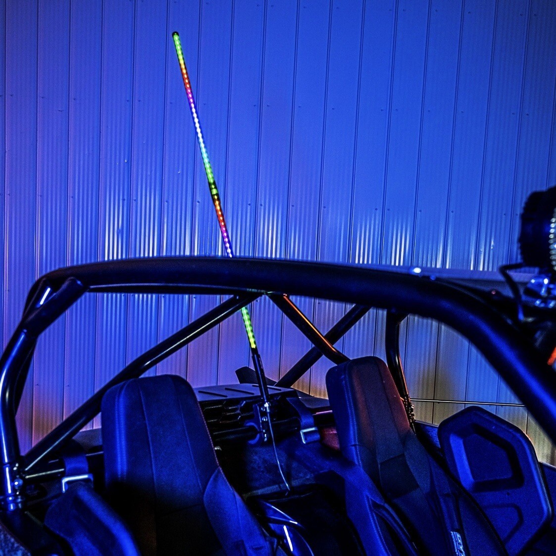 Alpena 78236 Brite Whip Multicolor Flowing LED Whip Light W/ Remote – NEW