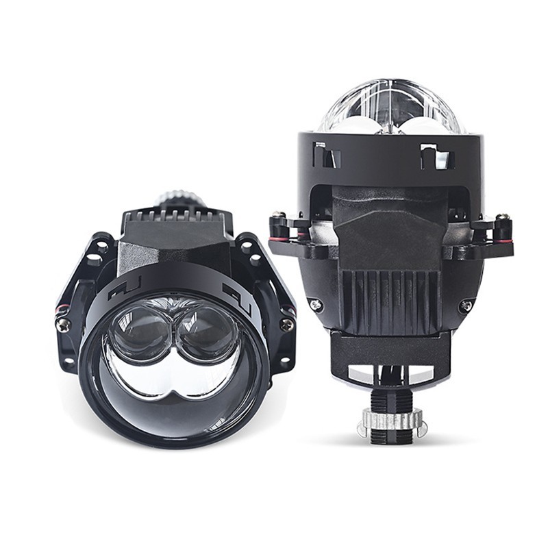 3“ Bi-LED Projector Lens Laser Hyperboloid Lens 140W For Hella H4 H7 Headlight