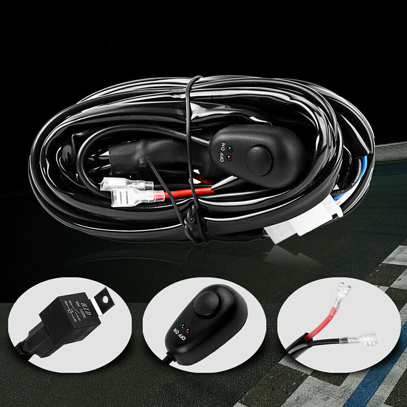 For Toyota Pickup Truck H4 LED Headlight Brightness Intensifier Wiring Harness