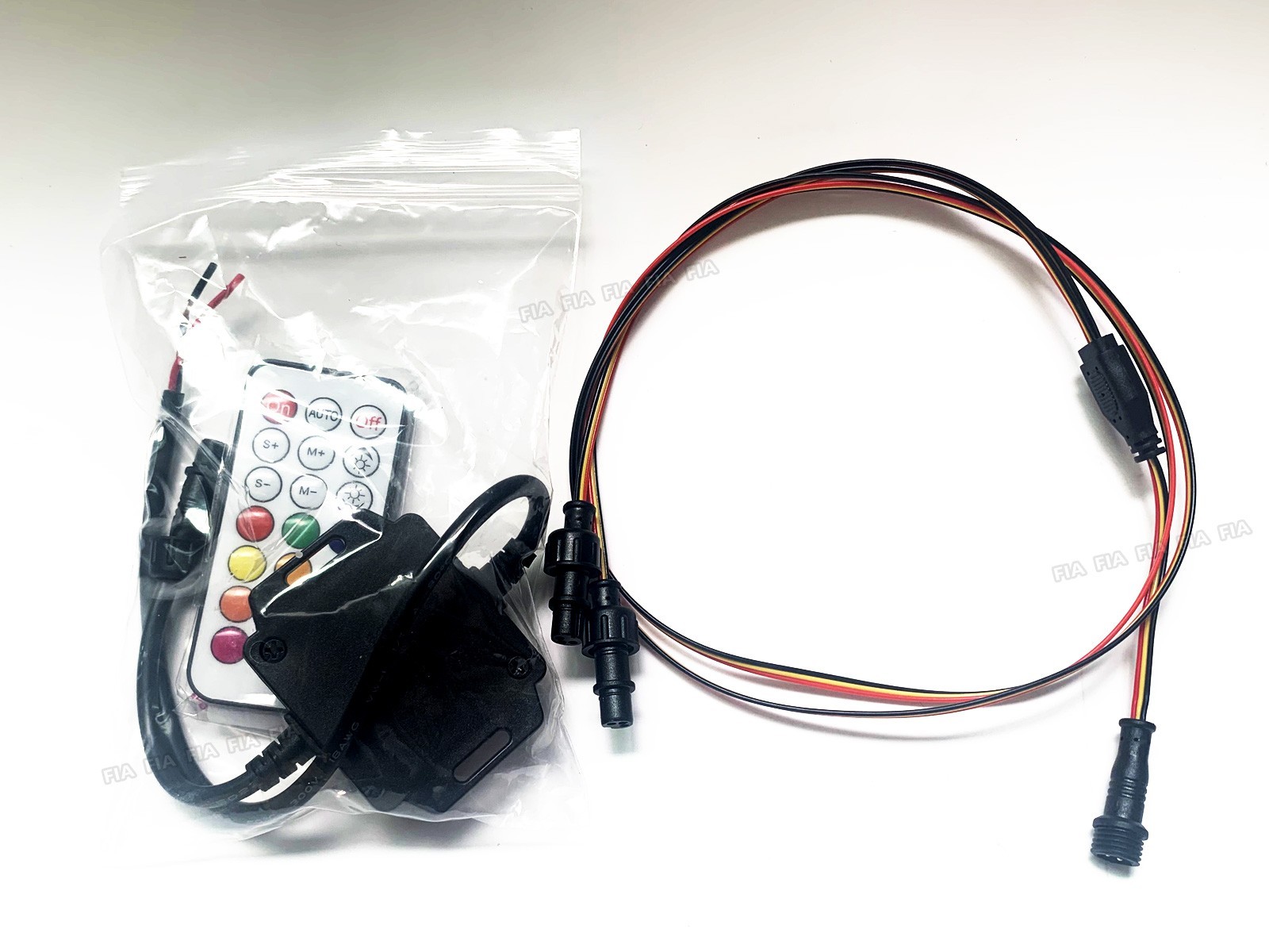 2pcs 8“ Dream Chasing LED Car Speaker Ring Lights Waterproof Horn Lamp w/Remote