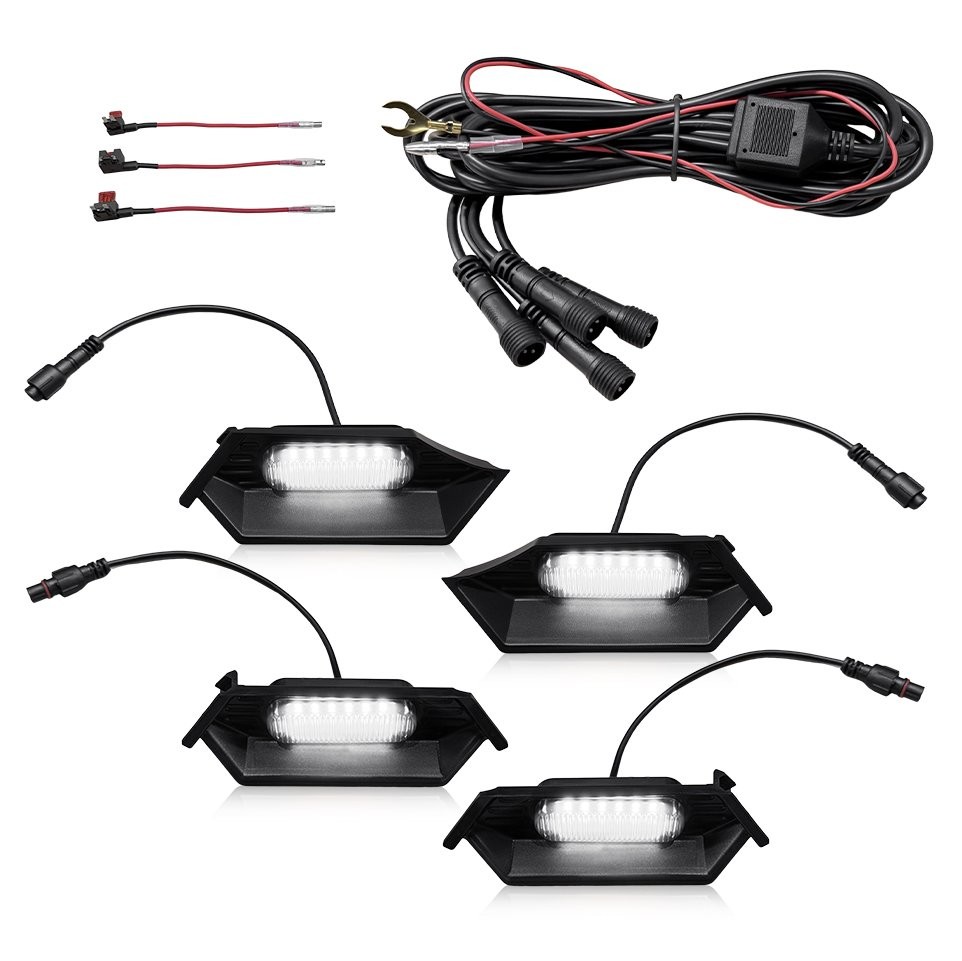 White LED Grille Light for 24 -25 Toyota Tacoma TR D Off Road/Sport Accessories