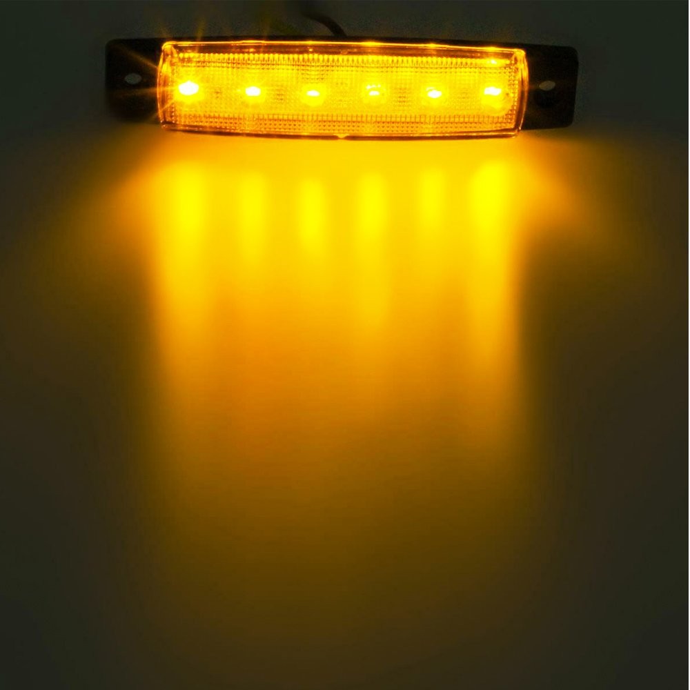 20 Pods LED Rock Lights Underglow Car Truck Bed Lighting Neon Light Decor Yellow