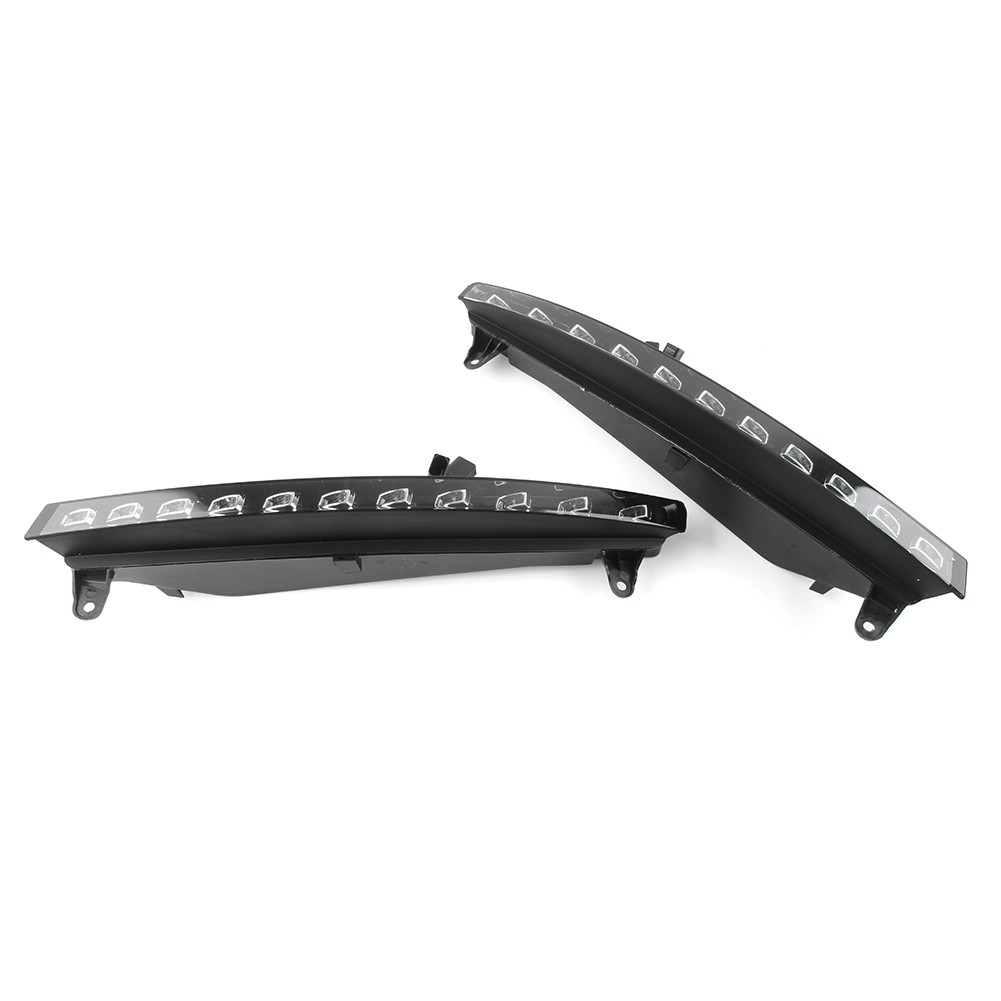 Pair For Audi Q7 2006-09 07 LED Daytime Running Light DRL Turn Signals Fog Lamps