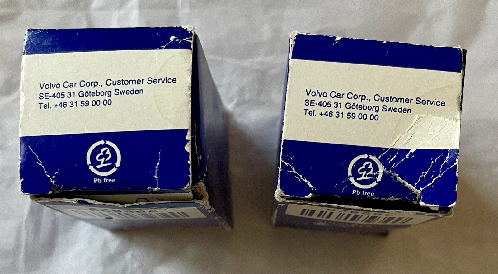 Volvo OEM Genuine Factory H7 Bulbs 989829 Lot Of Two Open Box Made In Germany