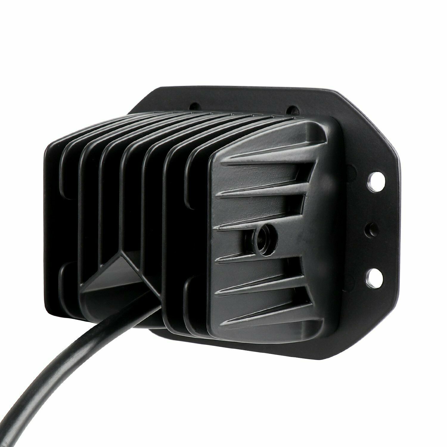 4x 5″ 300W Flush Mount LED Lights Pods Backup Reverse Rear Bumper Off Road 4WD