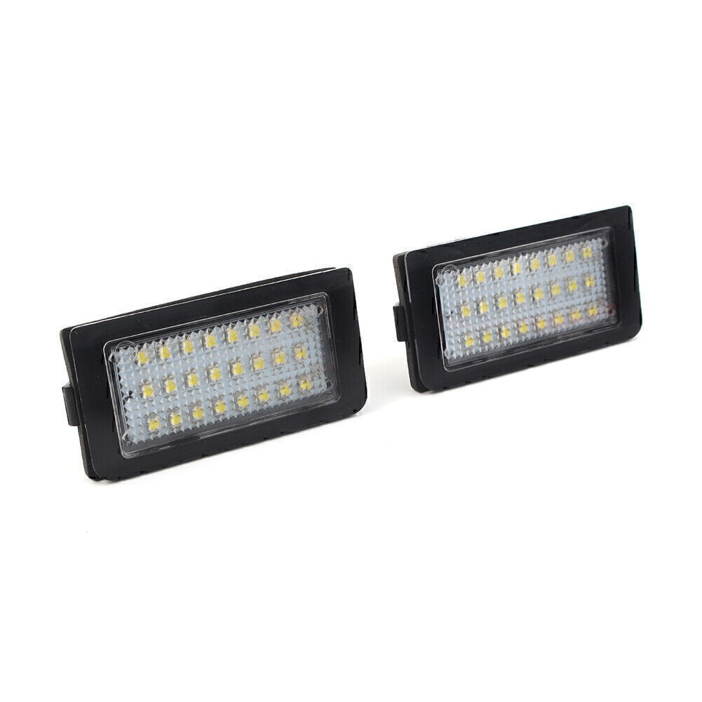 LED Number License Plate Lamp Lights White For BMW E38 7 Series 1995-2001 CanBus