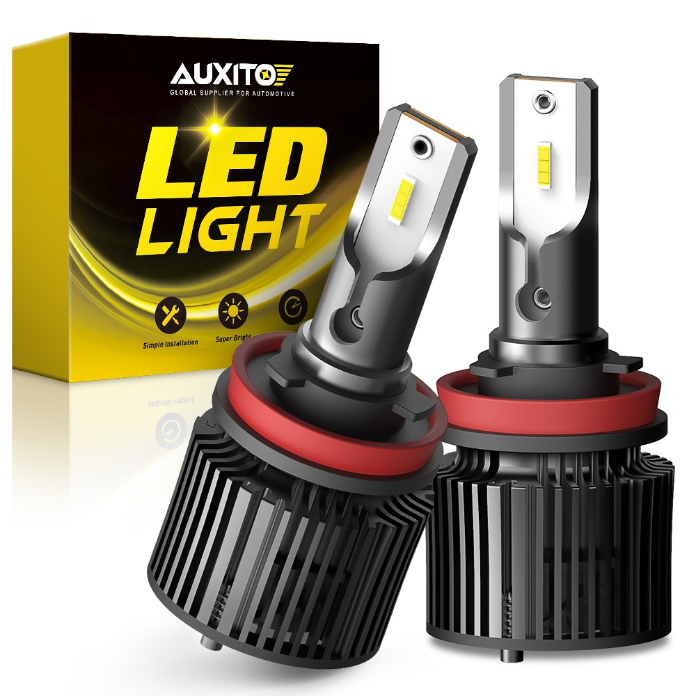 AUXITO H11 H9 H8 LED Headlight Bulb Low Beam Fog Light 48W 32000LM 6000K White
