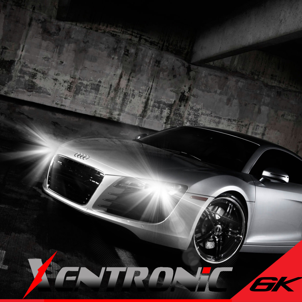 XENTRONIC 120W CREE LED Headlight High/Low Beam 6000K White 9005 9145 9006 Kit