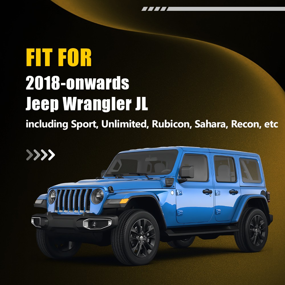 Clear White LED License Plate Light Lamp For Jeep 2018 19 20-up Wrangler JL EPY