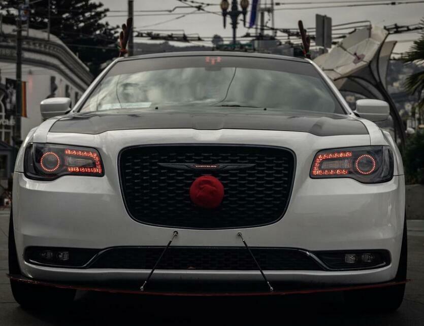 RGBW LED Multi-Color Changing Headlight DRL Accent For Chrysler 300C 2011-2020