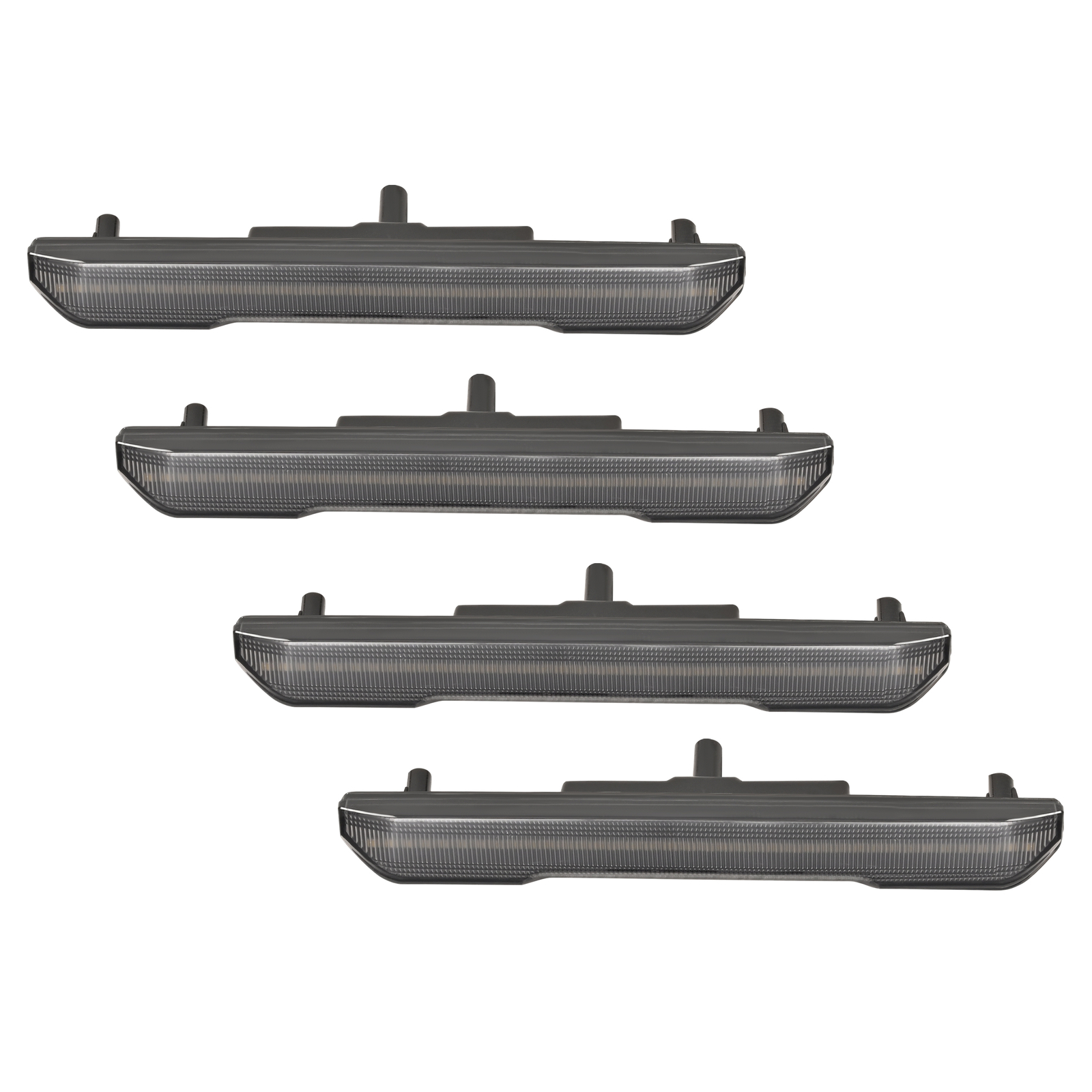 White Front Rear LED Side Marker Lights For GMC Sierra 2500HD 3500HD 2020-2024