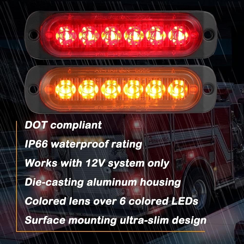 Aluminum Housing 4.4″ LED Trailer Lights – Waterproof, Bright & Shock Resistant