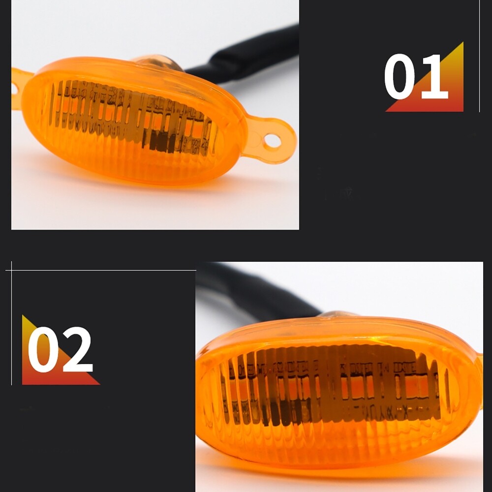 5X LED Front Grille Lights Raptor Style Amber Lamp for Dodge Ram 1500 2500 3500