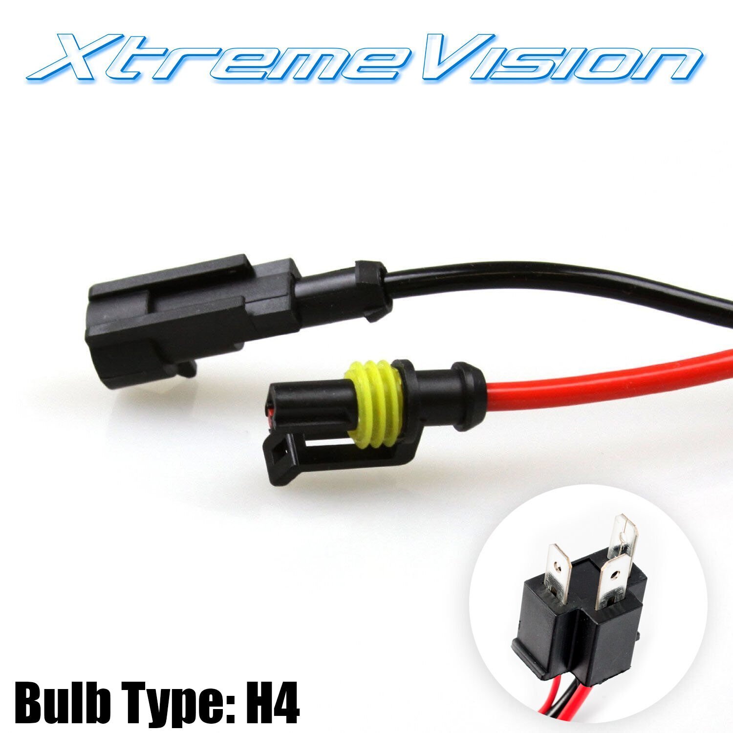 XtremeVision H4 (9003/HB2) HID Xenon Bulbs – 4300K 5000K 6000K 8000K 10000K