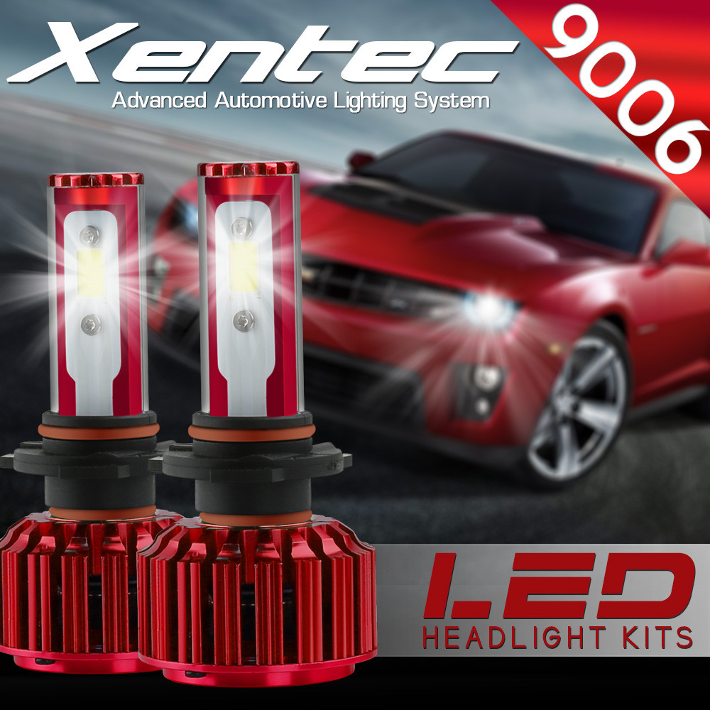 6500K Xentec 9006 HB4 HB4U LED White Low Beam Bulb 120W 12000LM Headlight Kit