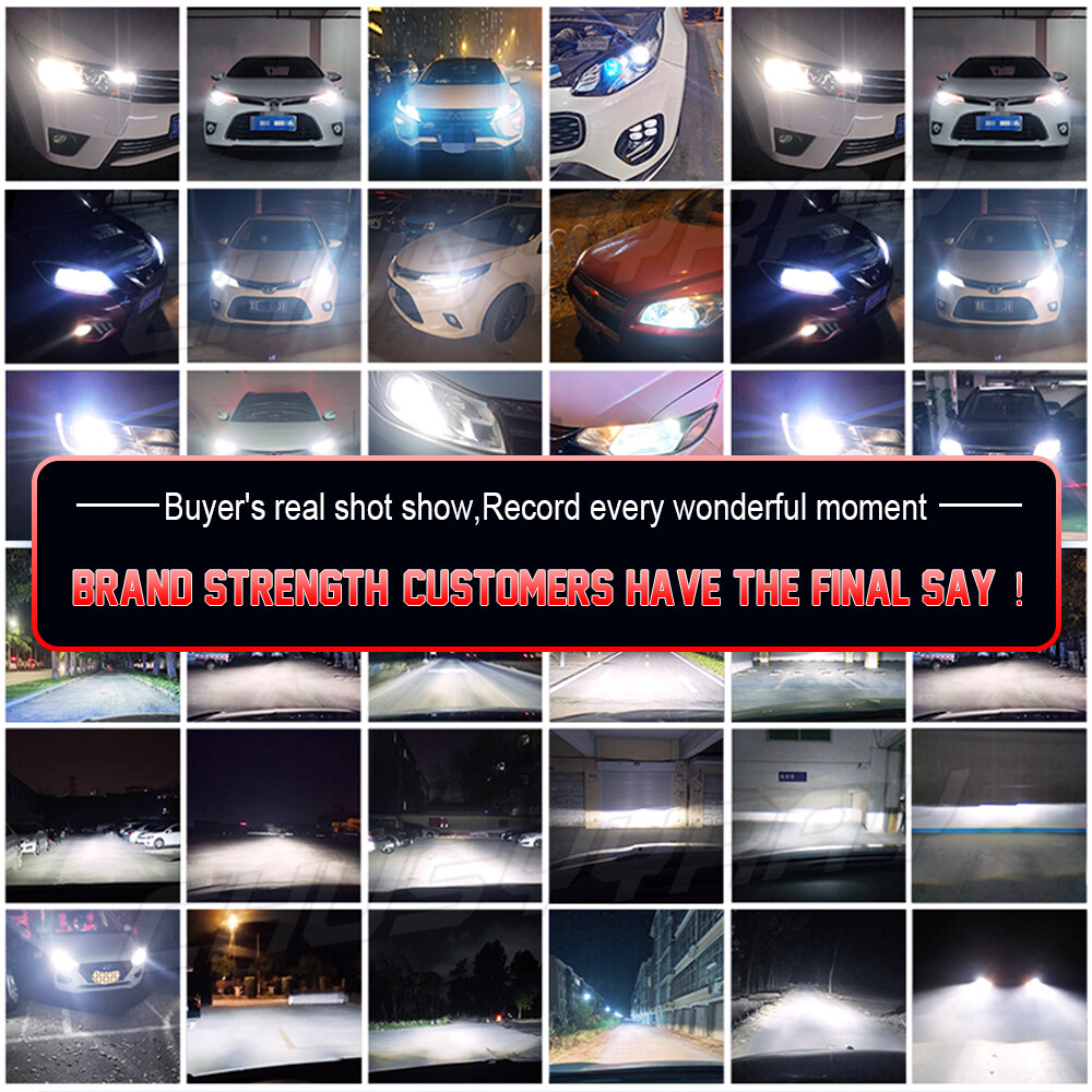 HB5 9007 LED Headlights 12000LM LED Light Bulbs Kit High / Low Beam Super Bright