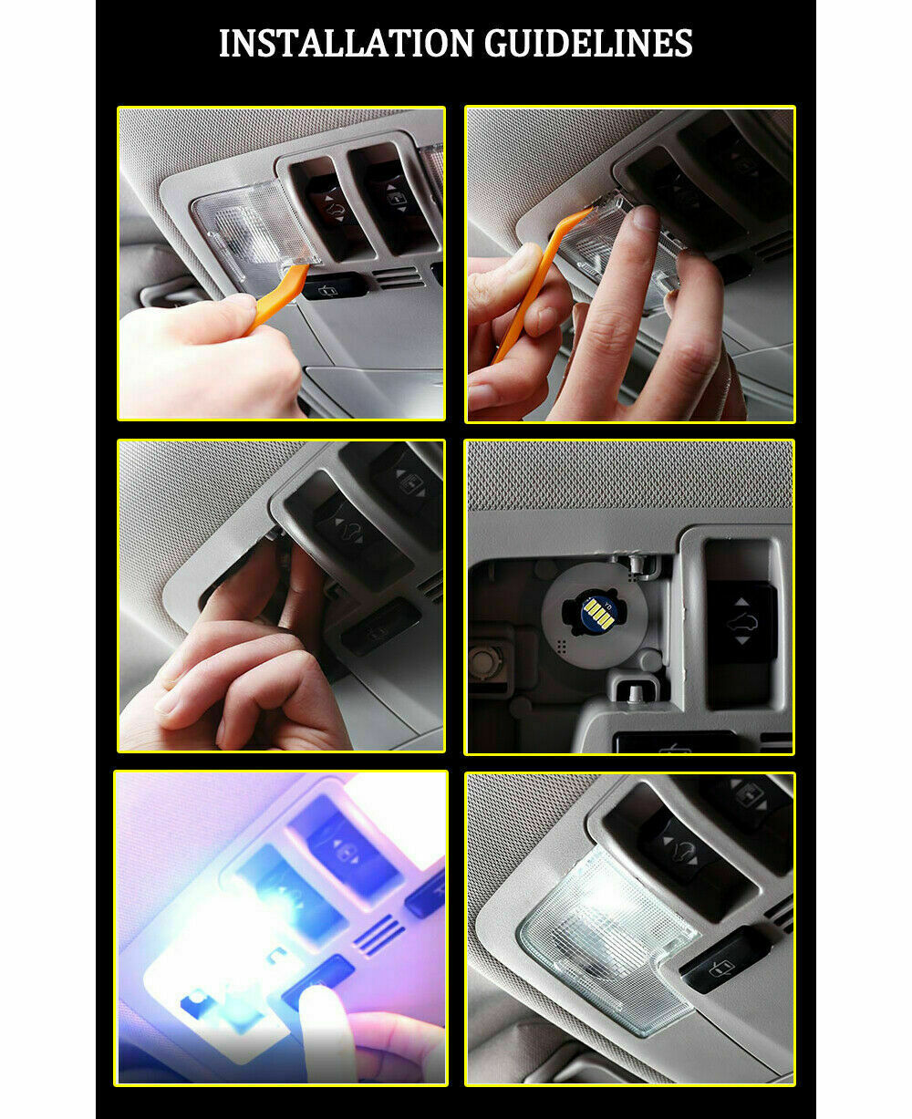 18X Interior LED Light Canbus Reverse Lights for INFINITI QX70 FX35 37 2009-2017