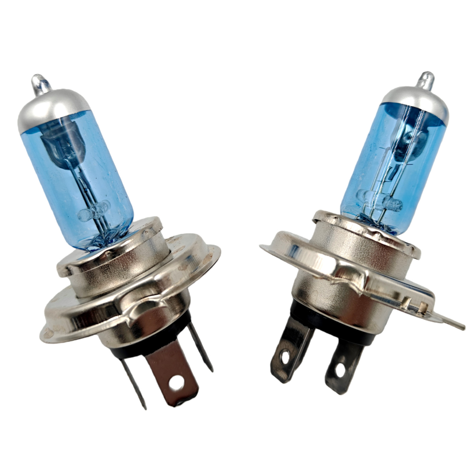 2pcs Automotive H4 9003 12V 100W 6000K Super Bright High Low Beam Halogen Bulbs