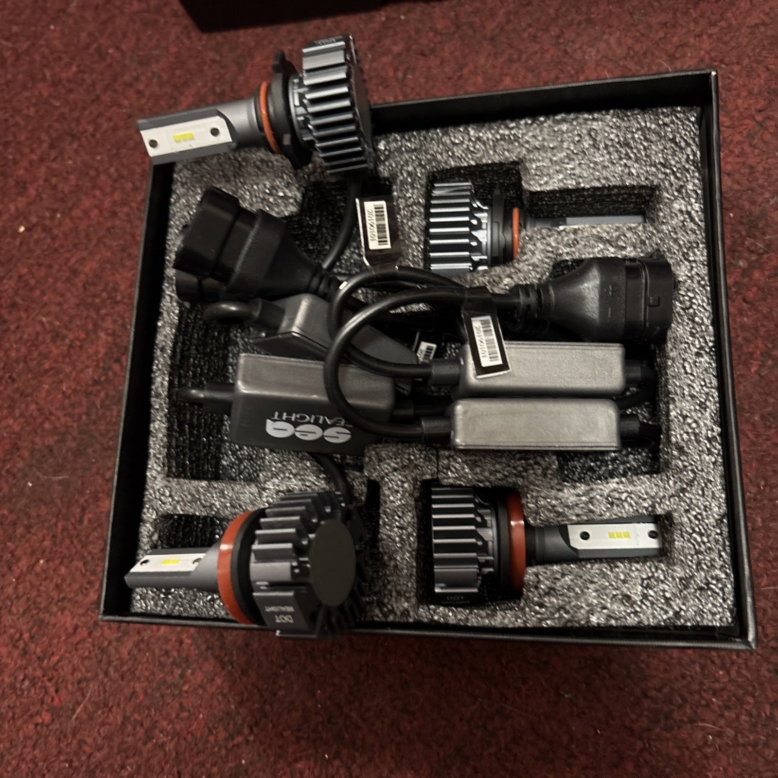SeaLight H4 LED S1 Series Headlight Kit | 6000K | 30,000+hrs |12-24VDC | IP67