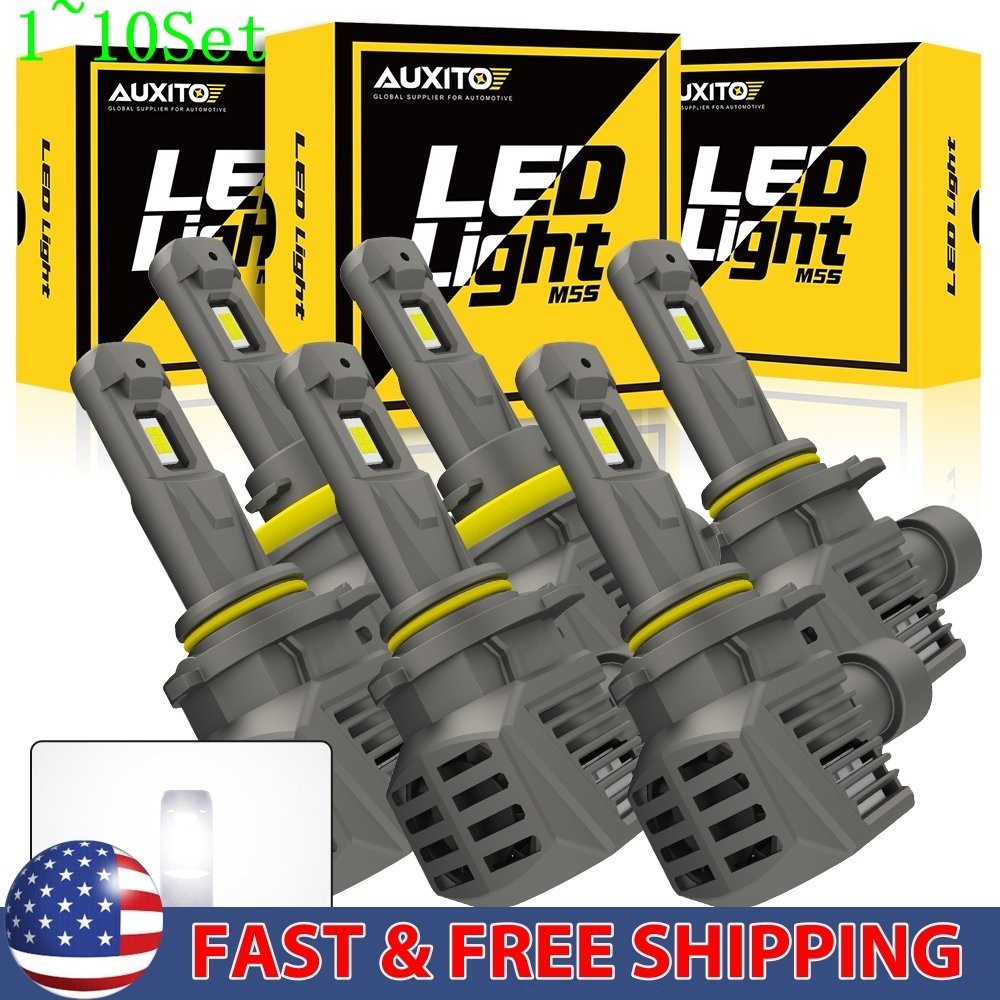 9005 H11 LED Low Headlight Beam Bulb Canbus Super Bright 6500K White 1-10Set