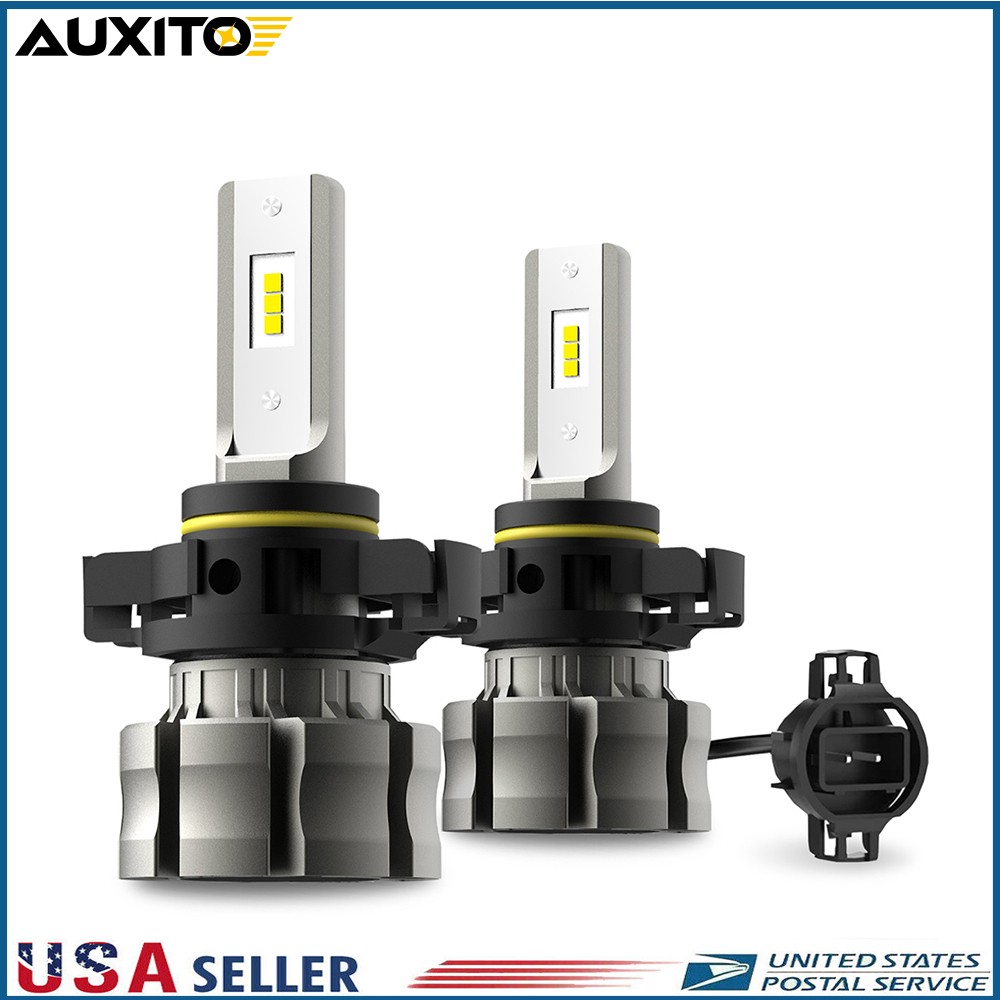 AUXITO CANBUS H16 5202 LED Fog Light Bulbs 6500K White Extremely bright B3F D