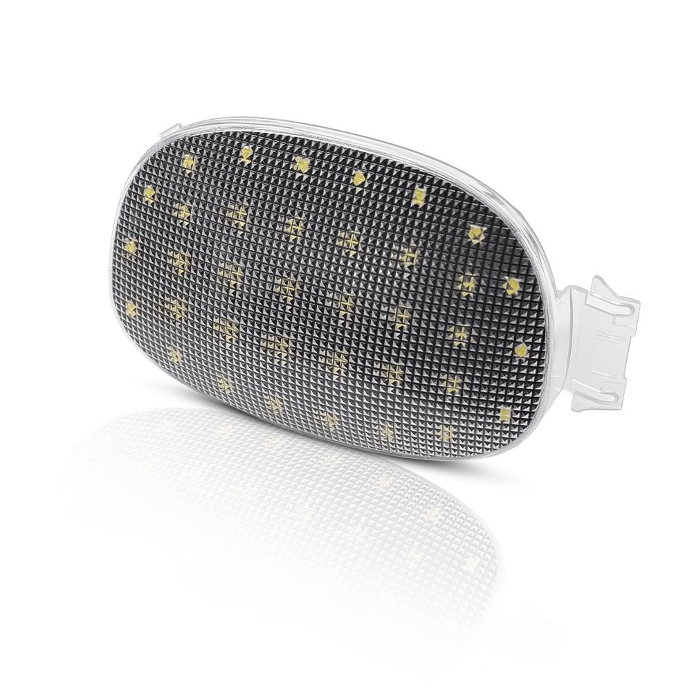 For 01 02 03 Dodge Ram 1500 2500 3500 Dome Map Reading Overhead Light Lamp Gray