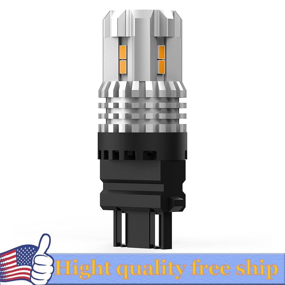 1/2set AUXITO 3157 Amber Yellow LED Turn Signal Marker Light Bulb 3757 3457 4057