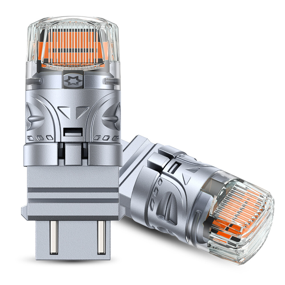 CANBUS 3157 3156 LED Bulbs Amber Yellow with Built-in Resistor Turn Signal Light