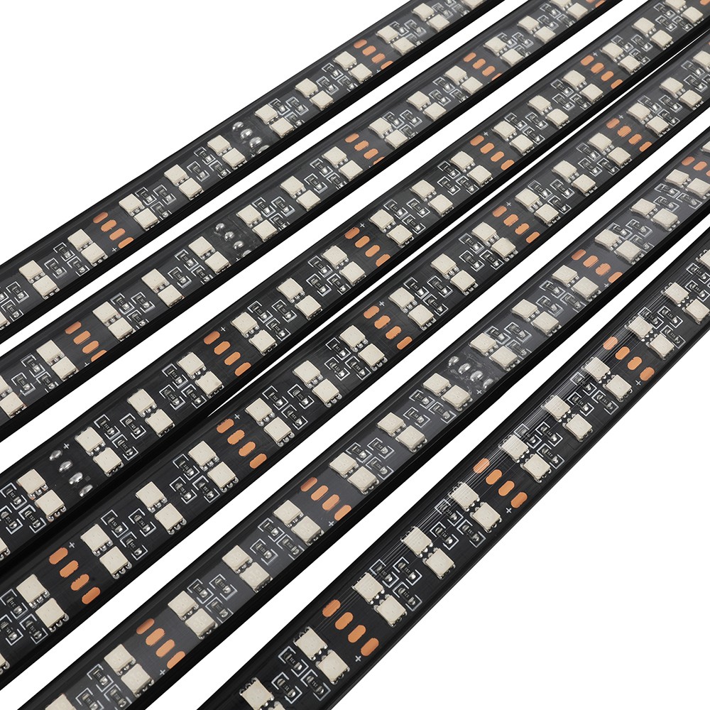 For Chevy Camaro Underglow Double Row RGB LED Car Neon Strip Light APP Remote