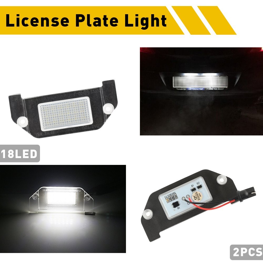 18LED License AUXITO For Plate Free Light 2005-2014 300 Error Chrysler 300C 300S