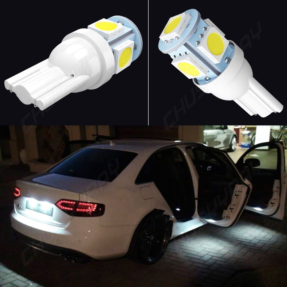 H11 H11 5202 Combo 6x LED Headlight High Low Beam Fog Light Bulbs 6000K